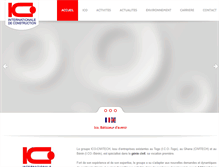 Tablet Screenshot of groupe-ico.com